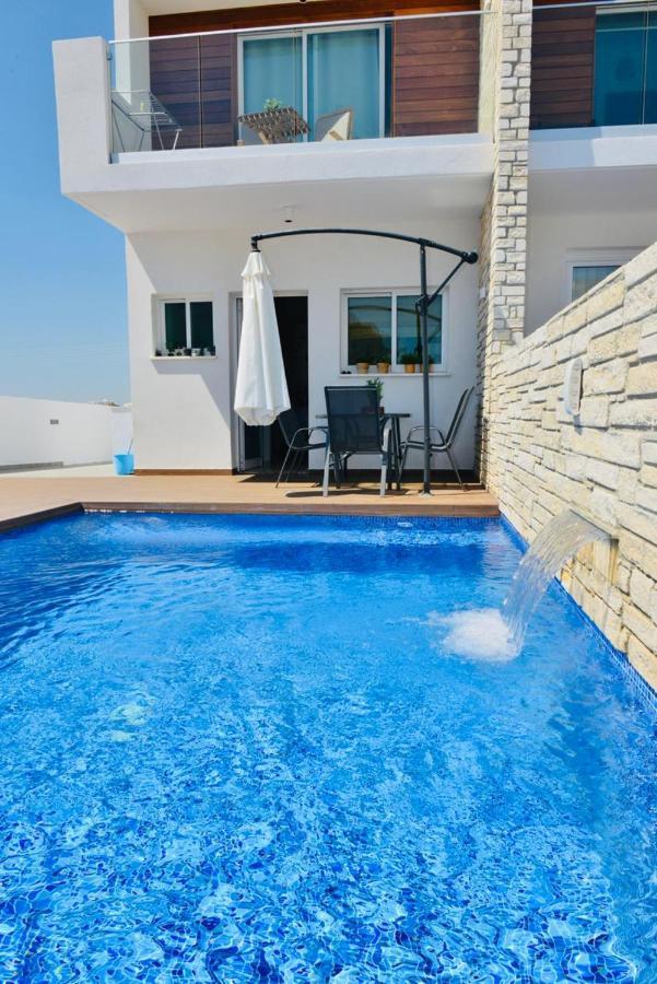 Melanos Residence 2 Bdrm Townhouse With Private Pool Klorakas Buitenkant foto
